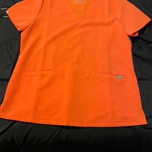 Figs Coral Womens Scrub Set medium